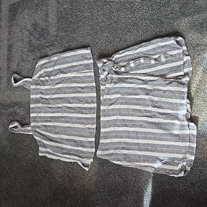Loft linen skort and tank set